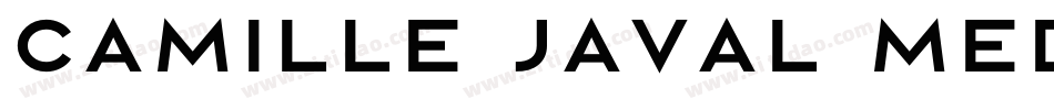 Camille Javal Medium字体转换